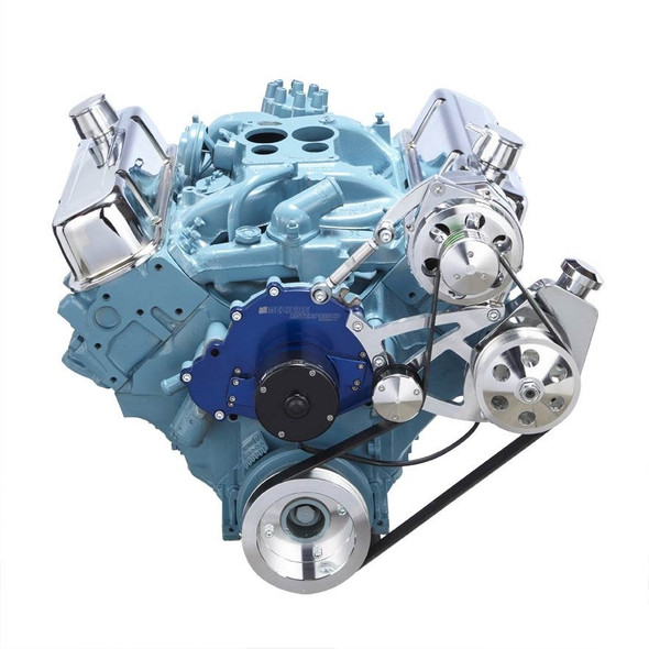 Pontiac Serpentine Conversion - Power Steering, Electric Water Pump