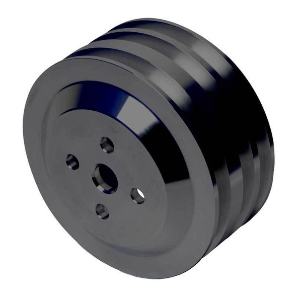 Stealth Black Ford Small Block Pulley