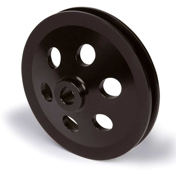 Stealth Black Chevy Power Steering Pulley