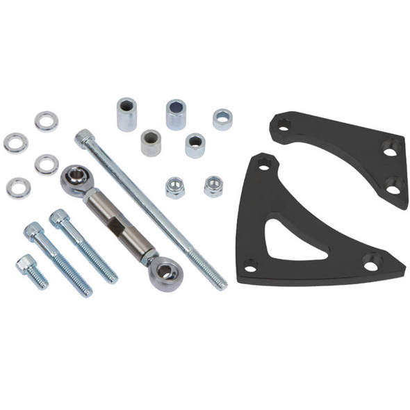 Stealth Black Chrysler Small Block Air Conditioning Bracket