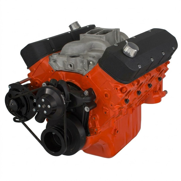 Black Chevy Big Block V-Belt System - Alternator Only, Right