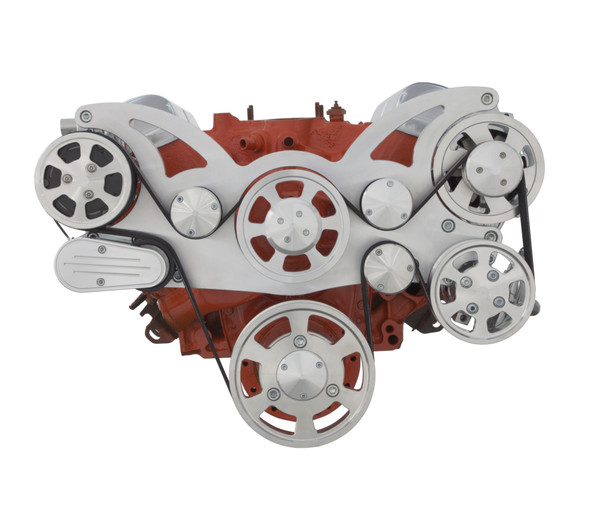 CHEVY 409 WRAPTOR AC PS ALT FRONT VIEW