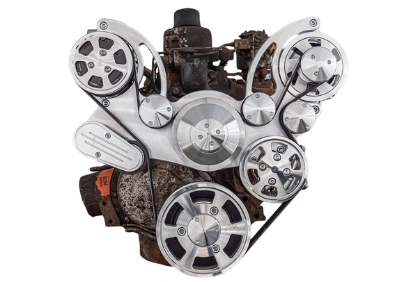 Chevy Straight 6 All Inclusive Wraptor Serpentine System (194 - 292)