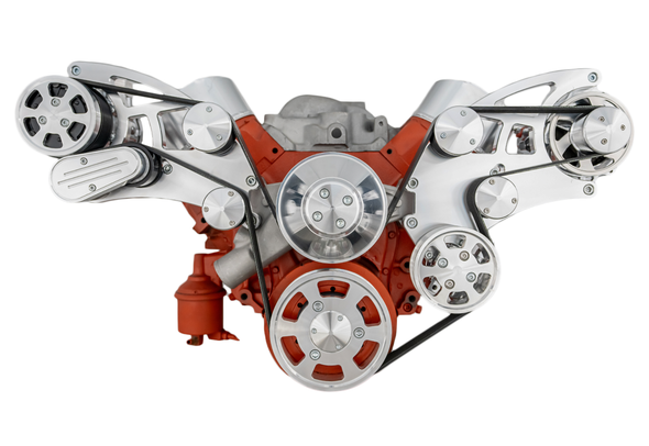 Big Block Chevy Wide Mount Wraptor, Front, AC