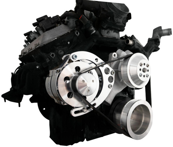 Chevy 8100 L18 Serpentine Conversion System - Alternator Only, left