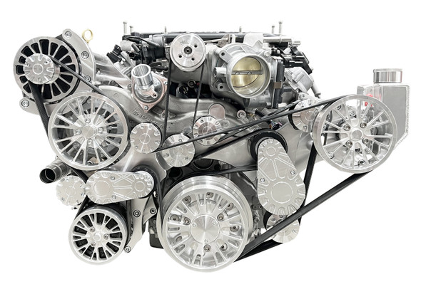 Chevy LT4 Supercharged Reaper Serpentine System, Front