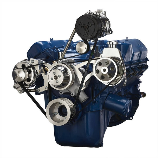 Ford 351C, 351M & 400 Serpentine System - AC, Power Steering & Alternator