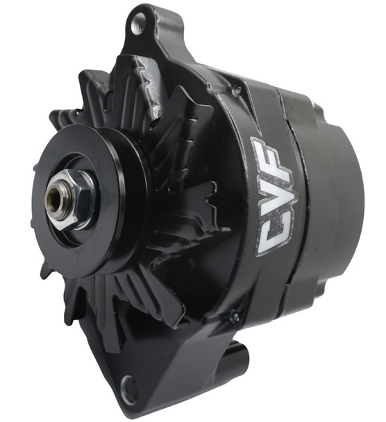 Stealth Black Ford 1 Wire 140 Amp Alternator