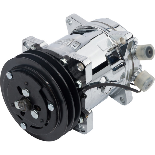 Sanden Style AC Compressor, R134A, V-Belt Pulley