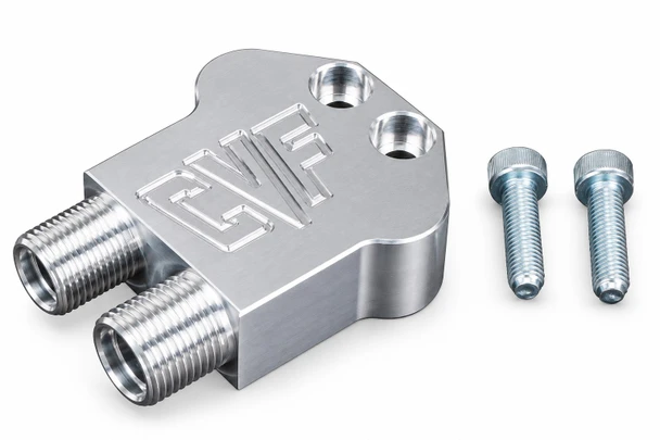 Air Compressor Manifold AC Line Fitting 90-Degree Adapter Block