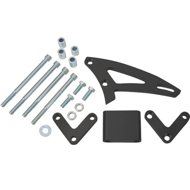 Stealth Black Chrysler Small Block Power Steering Bracket