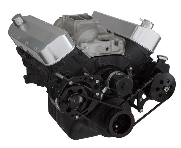 CVF Racing Black Big Block Chevy Electric Water Pump - High Volume Flow For 390 427 454 BBC