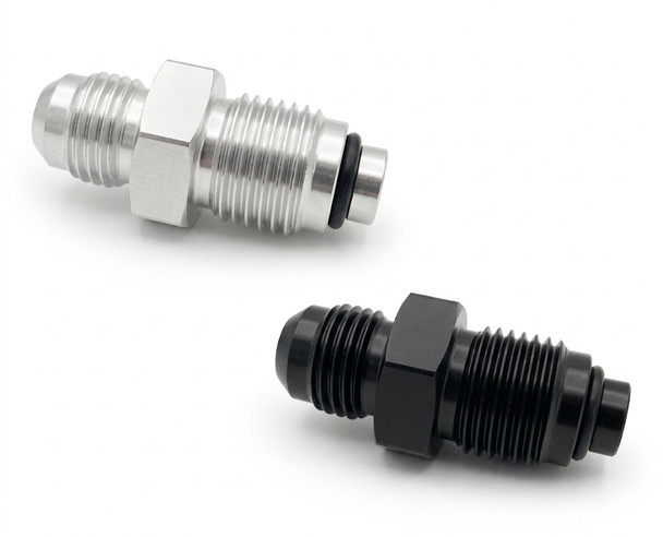 -6AN to 18MM x 1.5 O-Ring Adapter Fitting; PAIR