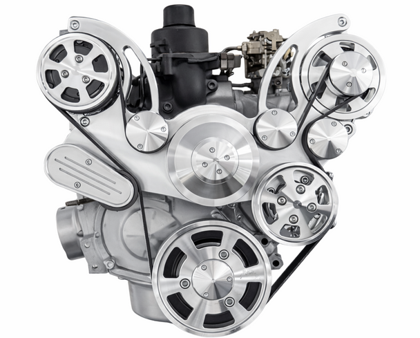 Chevy Straight 6 All Inclusive Wraptor Serpentine System (194 - 292)