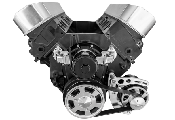 Big Block Chevy Low Driver's Side Alternator Only Serpentine Conversion - EWP