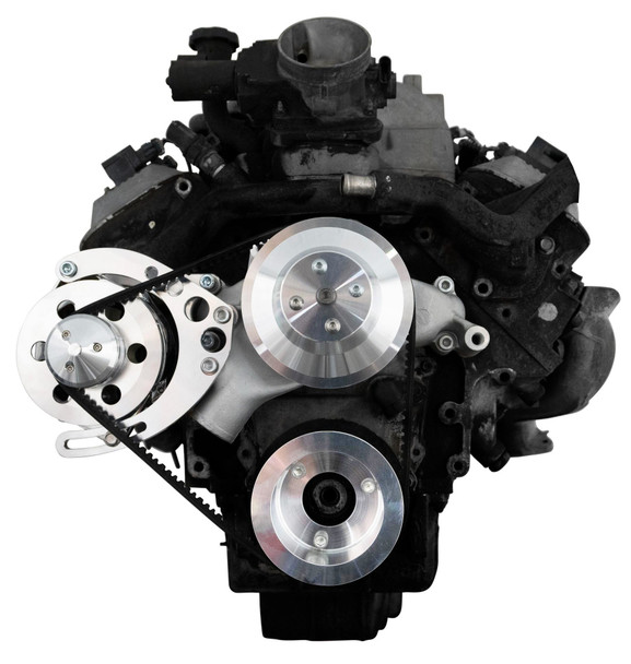 Chevy 8100 L18 V-Belt System - Alternator Only - LWP, Front