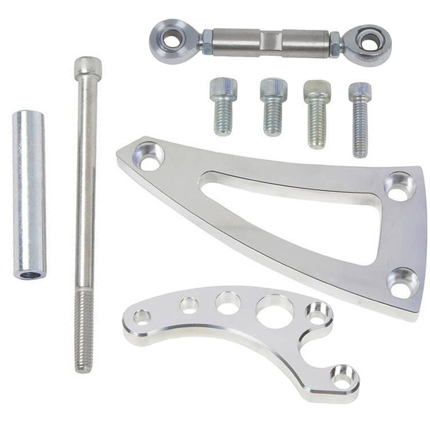 Polished Chevy Small Block Alternator Bracket