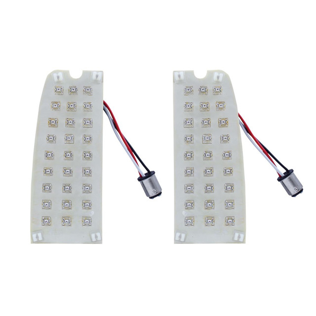 Smoked Front Turn Signal Lenses For 1970-1972 Ford F100 F250 F350 (Pair, DOT/SAE)