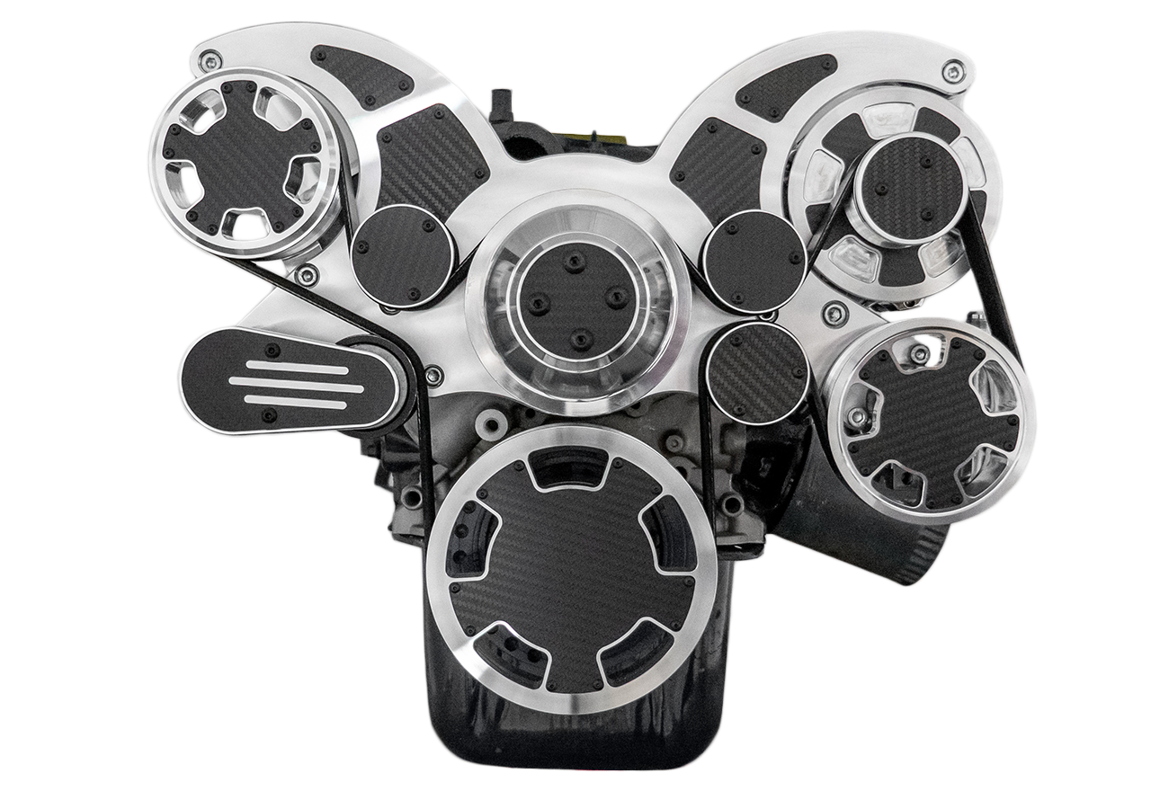 CVF Racing Carbon Fiber Wraptor serpentine system