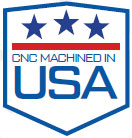 CNC machined in the USA