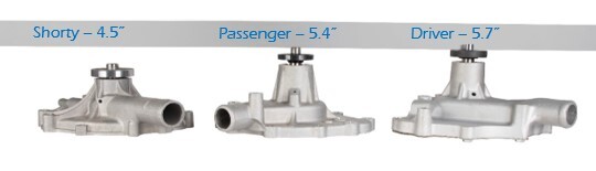 SBF water pump variations