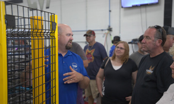 CVF Performance Products Facility Tour provided by CVF Sales & Technical Support Manager Trevor Hobson