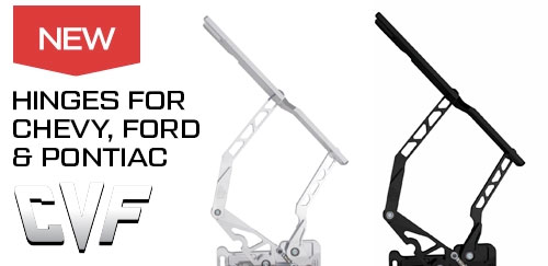 New Hood Hinges for Chevy, Ford and Pontiac that include Life Time Warranty