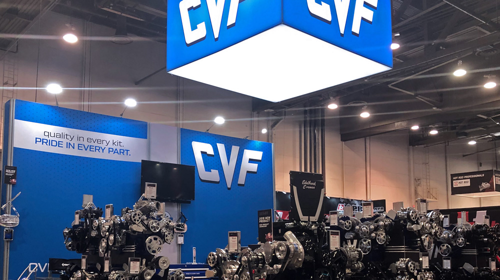 CVF Racing Booth at SEMA 2019