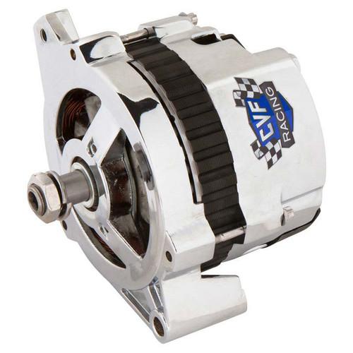 GM 1 Wire Alternator, 140 Amp, Chrome