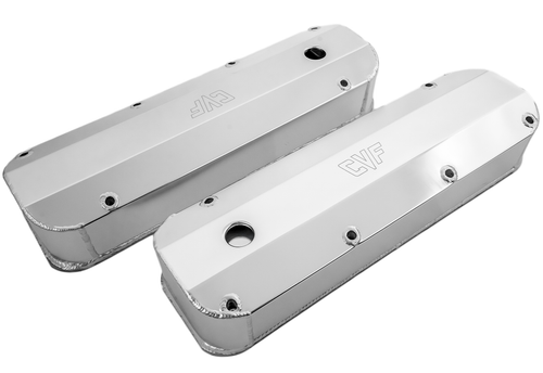 Valve Cover Spacers – 1" For Big Block Ford 429/460 (7-Bolt) BBF – Aluminum