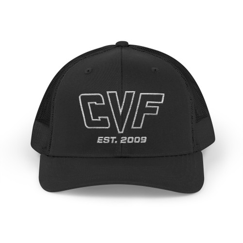 CVF Logo Est. 2009 Snapback Trucker Hat - CVF Racing