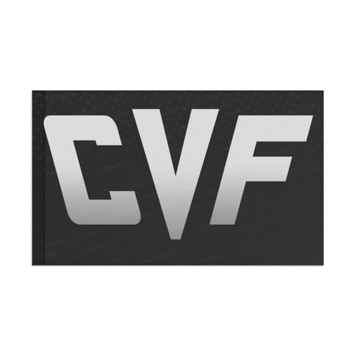 CVF Racing Black Shop Flag - CVF Racing