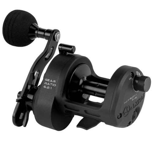 akios premier fishing reel Vertron 656CS Boat  The Angling Hub lightweight aluminium side plates Akios Shuttle Limited Edition 656