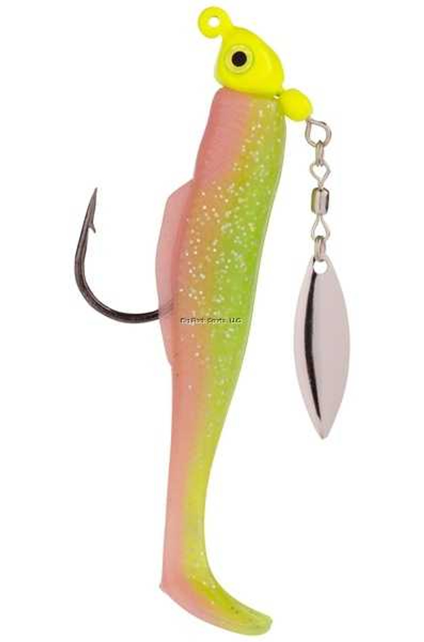 Strike King RMG14-860 Redfish Magic Spinnerbait, 1/4 oz, Electric