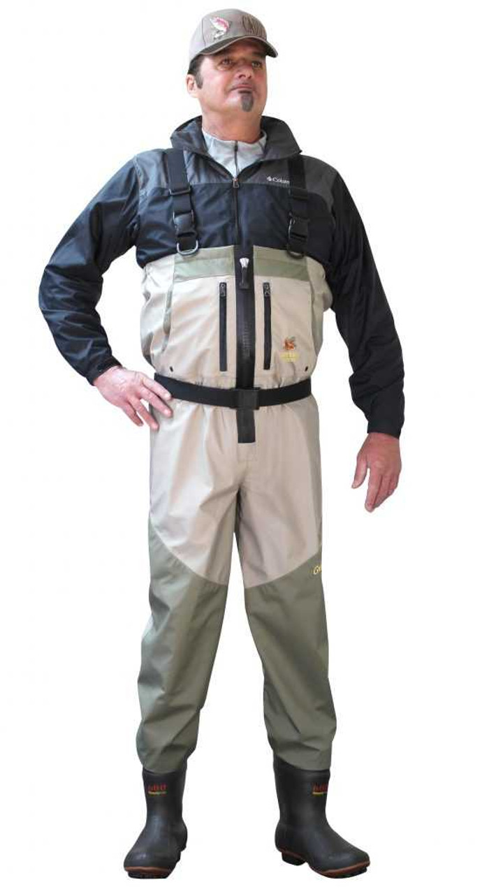 Caddis Deluxe Plus Breathable Zipper Bootfoot Wader WADERS