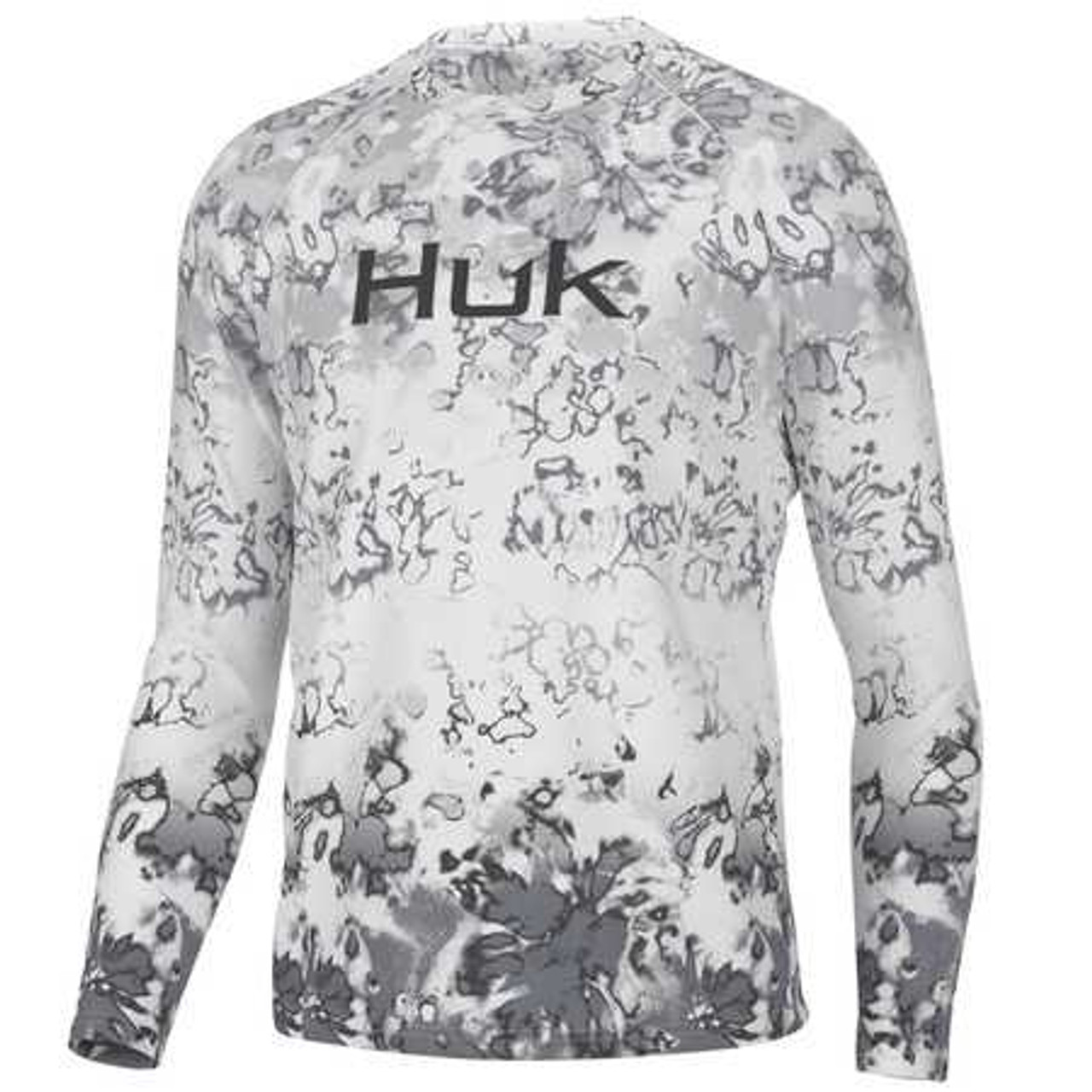 Huk Men's Fin America Fade Pursuit Shirt - Long Sleeve - Island Paradise, Size: XL