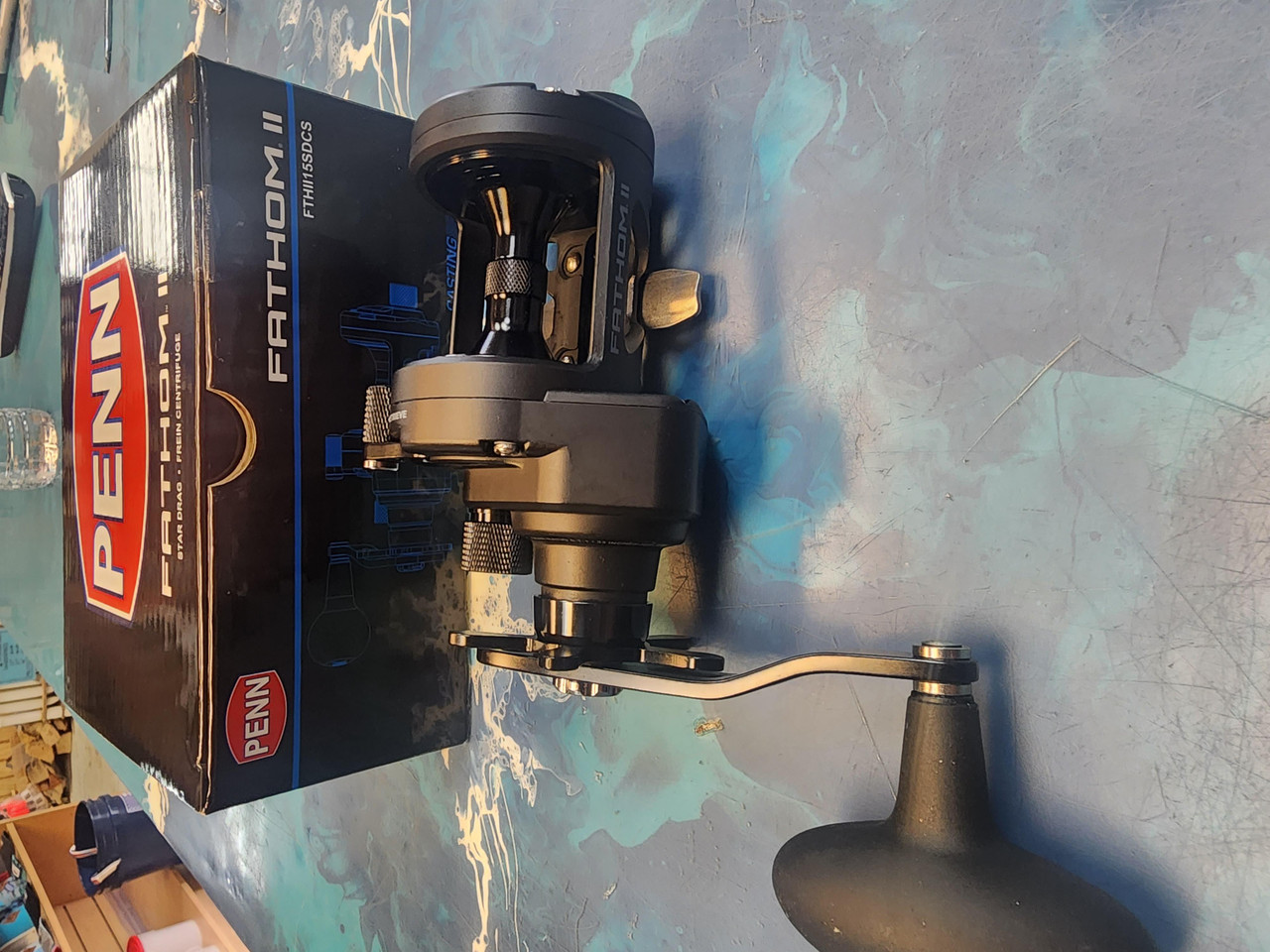 Penn Fathom 15 SDCS with Low Profile Knob – Power Surf Reel