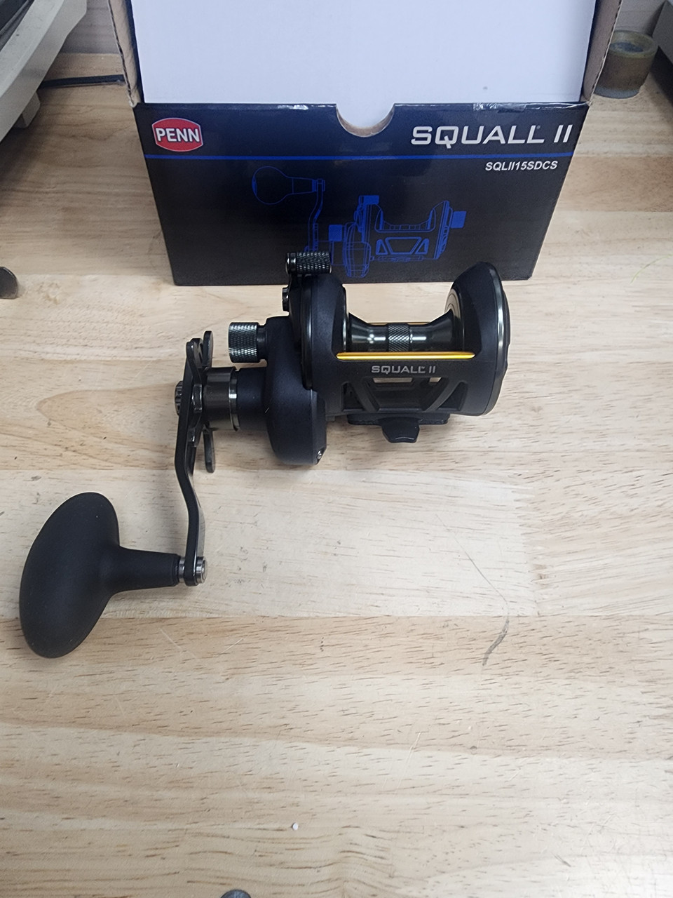 Penn Squall 15 SDCS with Low Profile Knob REELS