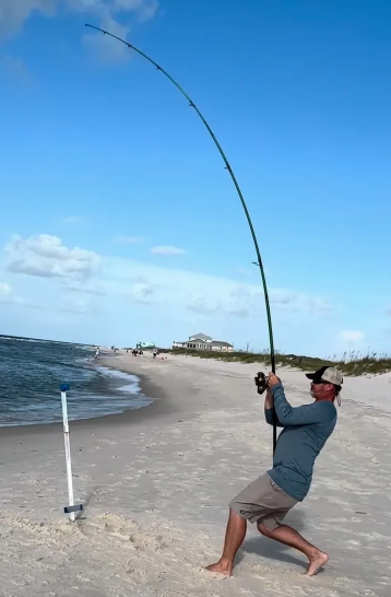 cheap surf fishing pole Fiblink Spinning Rod Carbon Travel Surf Rod 2 Piece Saltwater Spinning Fishing Rod 10' : Sports & Outdoors and custom handcrafted EVA handles Ninja Tackle 133 Dagger Bomber