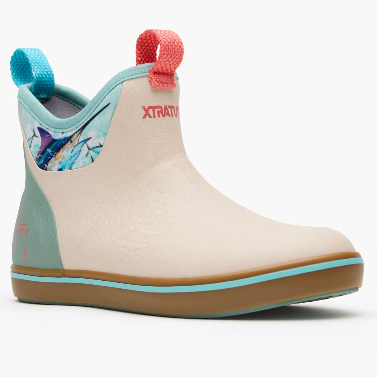 Xtratuf Women's Ankle Deck Boot - XWABGH10 | Guy Harvey