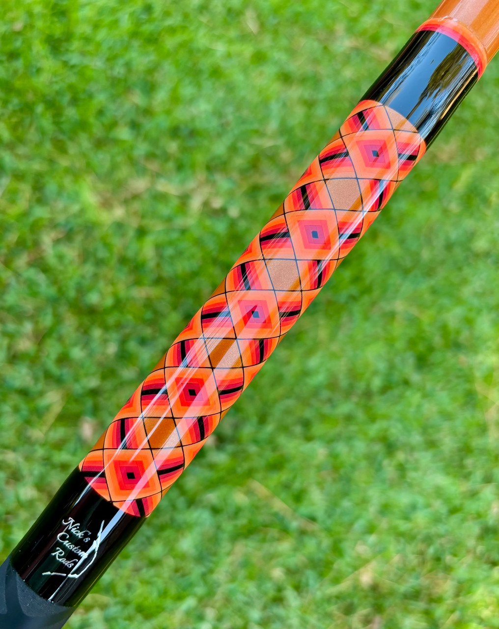 custom redneck fishing pole F 866-4 2025 Fall Nick's Custom Rods