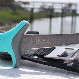 Toadfish Fixed Fillet Knife Set | 4-Piece Kit w/ Case - Frank & Fran's