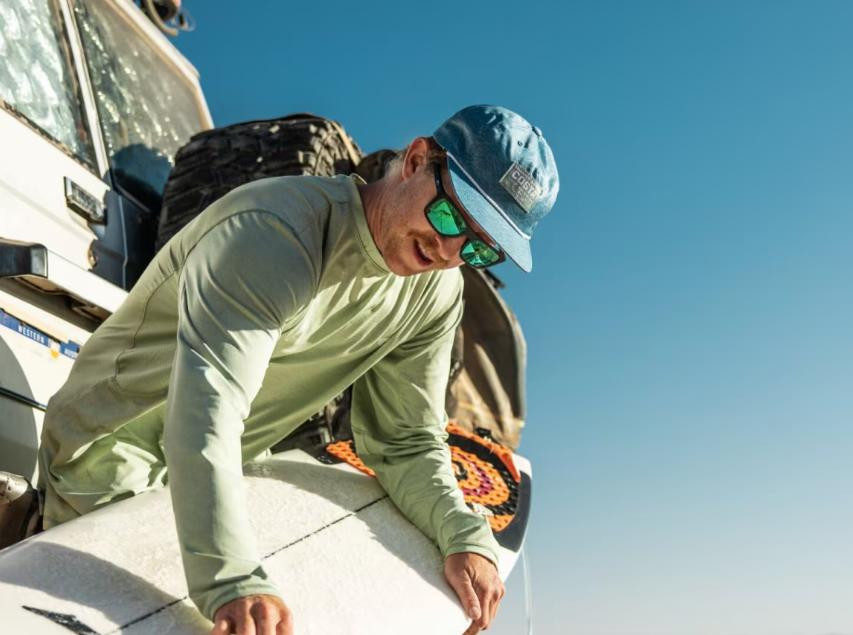 Costa Printed Unstructured Hat | Costa Fishing Cap | Frank & Fran's