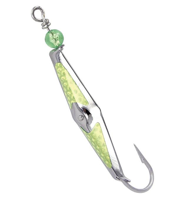 Clarkspoon Chartreuse Flash Spoon | Spanish Mackerel Lure