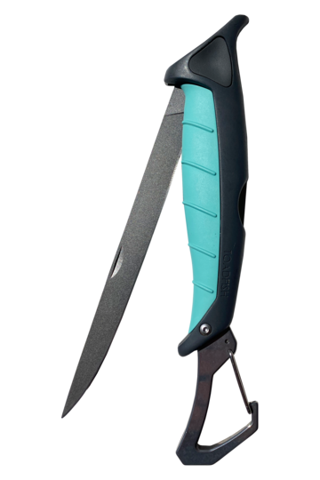 Toadfish Folding Filet Knife with Carabiner