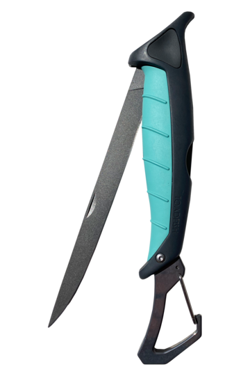 Toadfish Folding Filet Knife with Carabiner