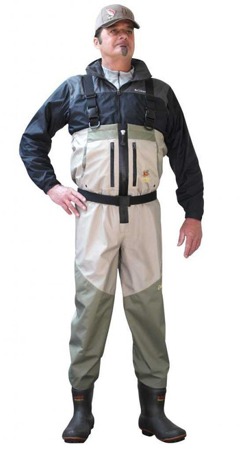 Caddis Deluxe Plus Breathable Zipper Bootfoot Wader