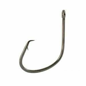 ADDYA Addya Wide Bite Inline Circle Hooks, a close-up image of a single fish hook with a wide bite and inline design for fishing.