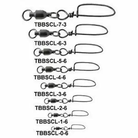 Tsunami Ball Bearing Swivel 6 Pack