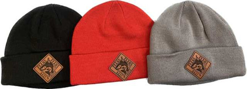 F&F Leather Patch Pacific P603K Beanie